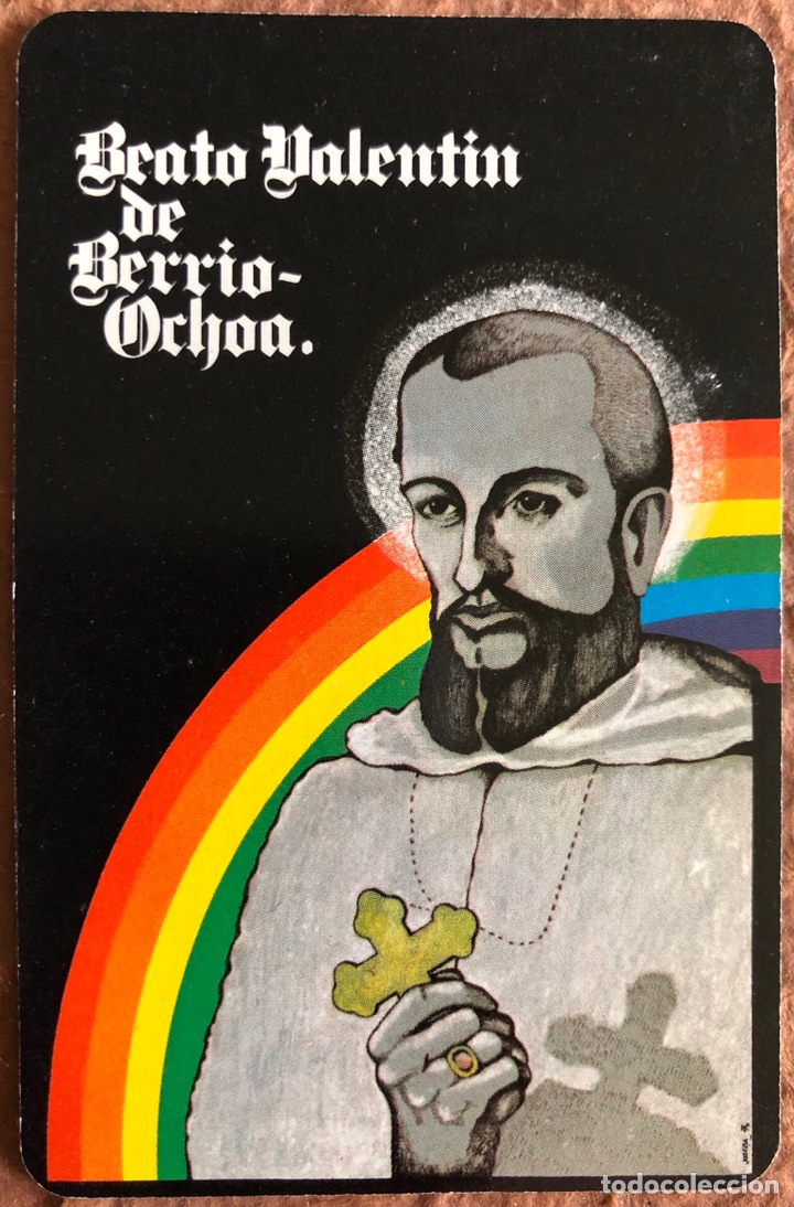 Collectables Calendars: BEATO SAN VALENT&Iacute;N DE BERRIO OCHOA. CALENDARIO HERACLIO FOURNIER DE 1983.
