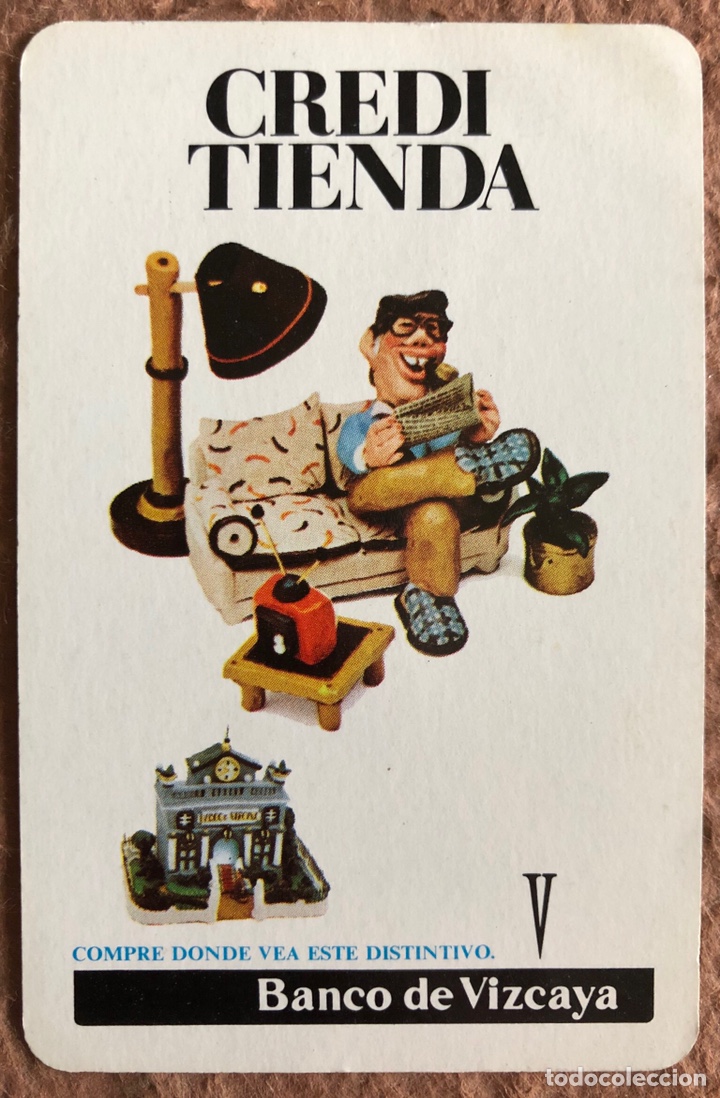 Sammeln von Kalendern: BANCO DE VIZCAYA (CREDI TIENDA). CALENDARIO HERACLIO FOURNIER DE 1983.