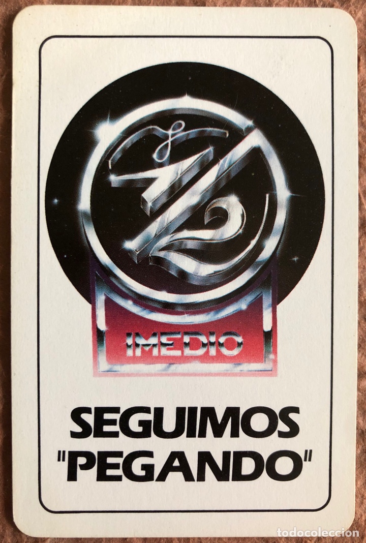 Collectables Calendars: PEGAMENTO IMEDIO. CALENDARIO HERACLIO FOURNIER DE 1984.