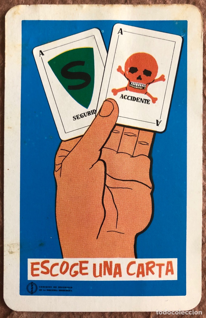 Coleccionismo calendarios: COMISI&Oacute;N DE SEGURIDAD DE LA INDUSTRIA SIDER&Uacute;RGICA. CALENDARIO HERACLIO FOURNIER DE 1967.