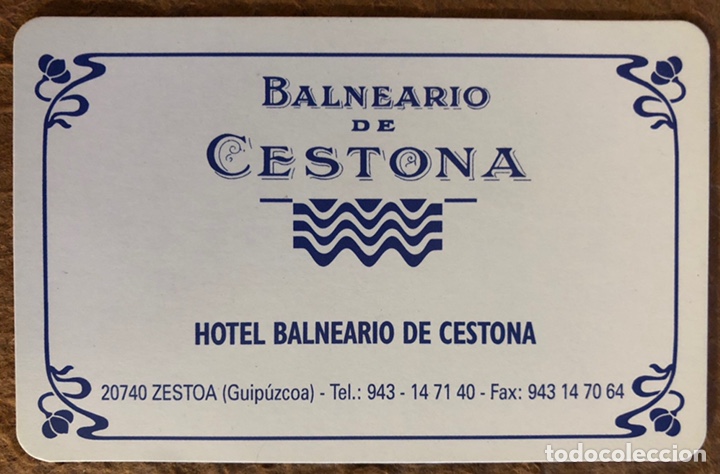 Sammeln von Kalendern: BALNEARIO DE CESTONA (GUIP&Uacute;ZCOA). CALENDARIO HERACLIO FOURNIER DE 1999.