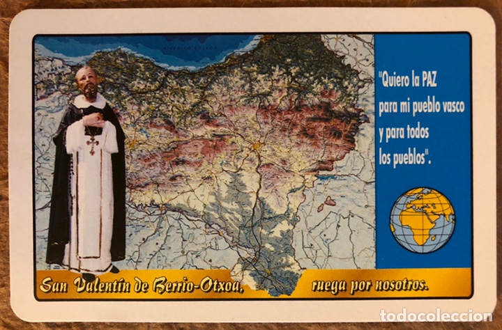 Collectables Calendars: BEATO SAN VALENT&Iacute;N DE BERRIO OCHOA. CALENDARIO HERACLIO FOURNIER DE 1997.