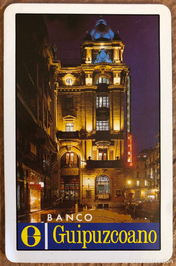 Collectables Calendars: BANCO GUIPUZCOANO. CALENDARIO HERACLIO FOURNIER DE 1990.