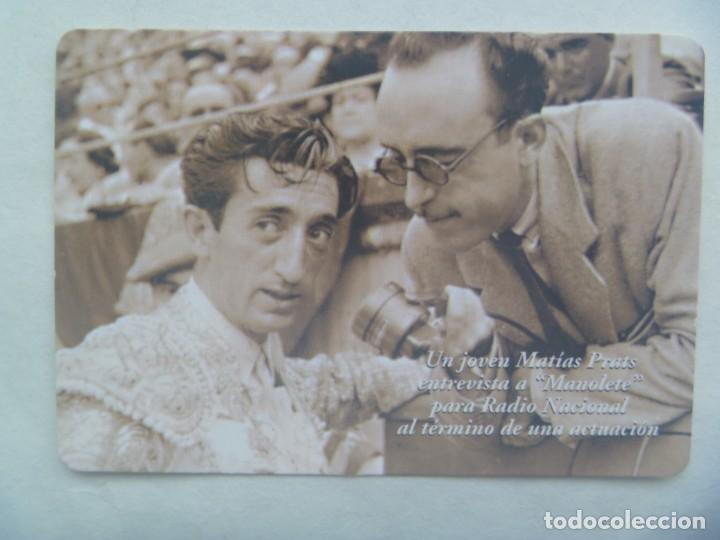 Coleccionismo calendarios: CALENDARIO DE BOLSILLO DE 2005: EMPRESA TAURINA ILITURGI . CON FOTO DE MANOLETE Y MATIAS PRATS