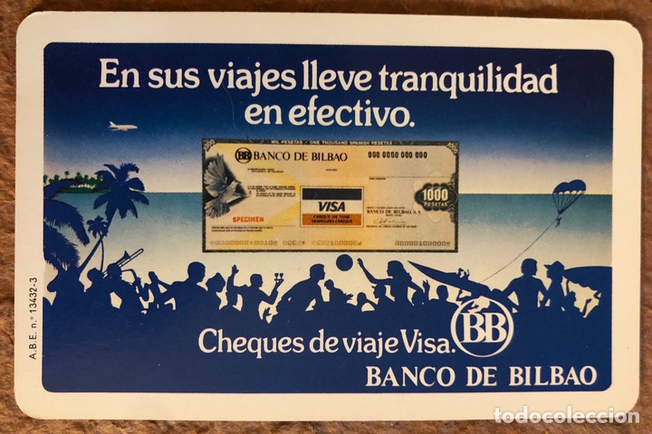Coleccionismo calendarios: BANCO DE BILBAO (VISA). CALENDARIO HERACLIO FOURNIER DE 1982.