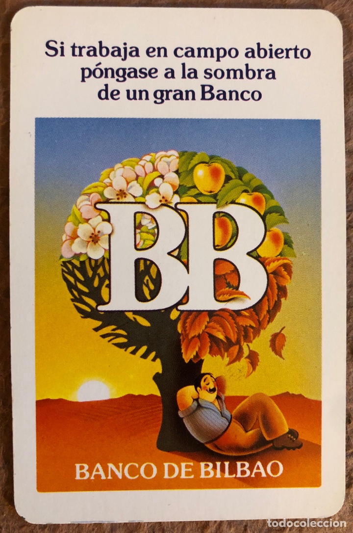Sammeln von Kalendern: BANCO DE BILBAO. CALENDARIO HERACLIO FOURNIER DE 1981.