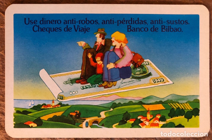 Collezionismo Calendari: BANCO DE BILBAO. CALENDARIO HERACLIO FOURNIER DE 1977.