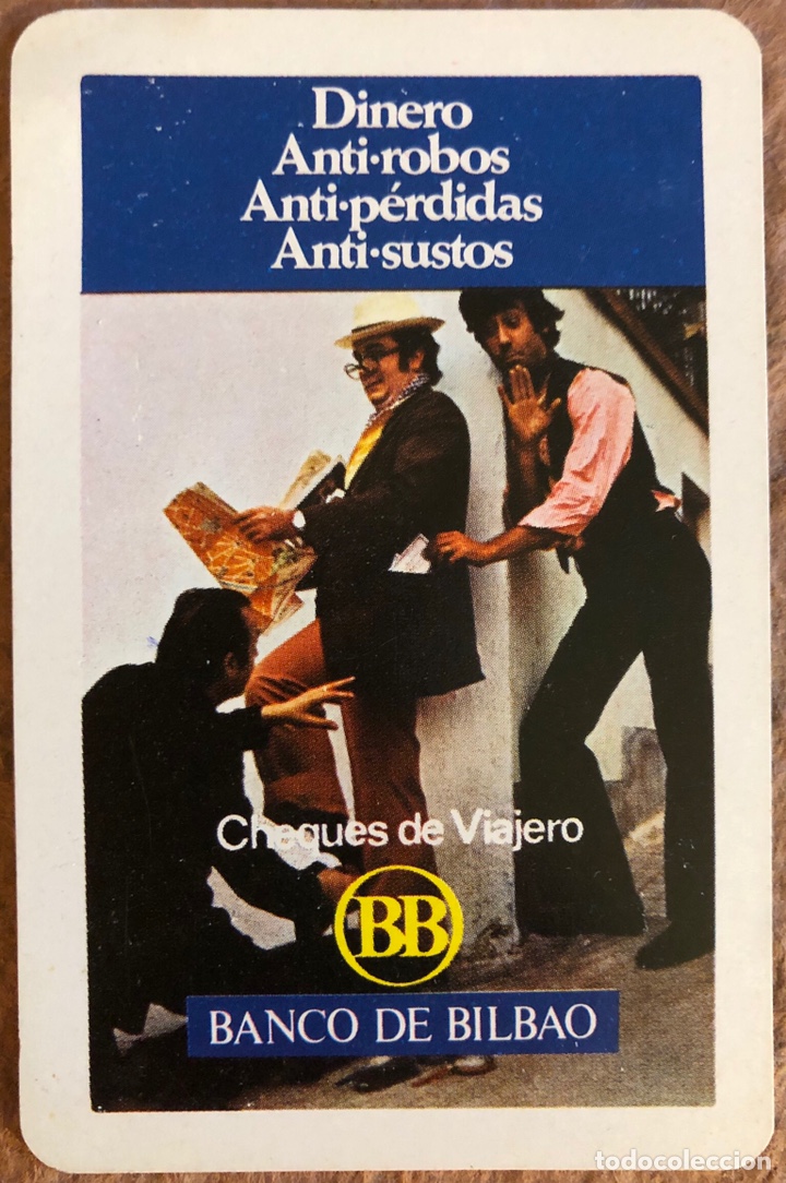Coleccionismo calendarios: BANCO DE BILBAO. CALENDARIO HERACLIO FOURNIER DE 1974.