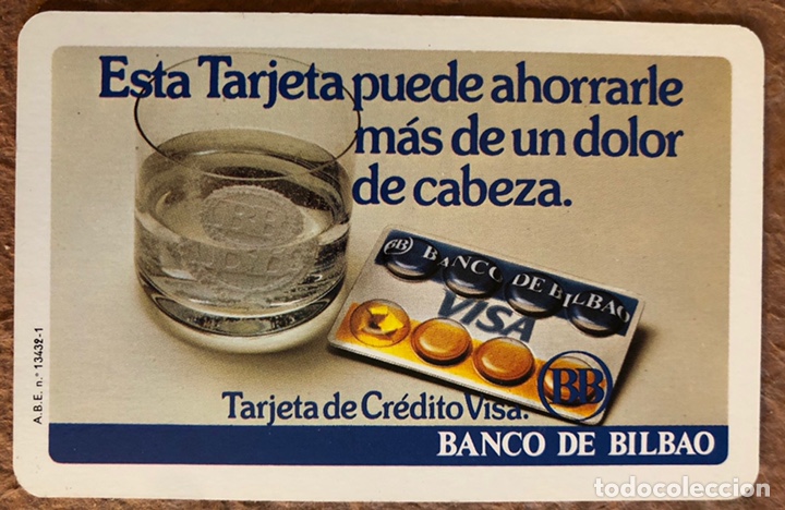 Collectionnisme Calendriers: BANCO DE BILBAO. CALENDARIO HERACLIO FOURNIER DE 1982.