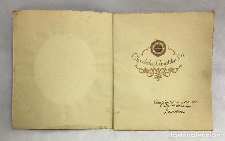 Coleccionismo calendarios: CHOCOLATES AMATLLER, CALENDARIO 1930 - Foto 4