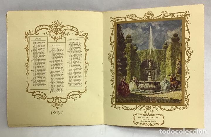 Coleccionismo calendarios: CHOCOLATES AMATLLER, CALENDARIO 1930 - Foto 6