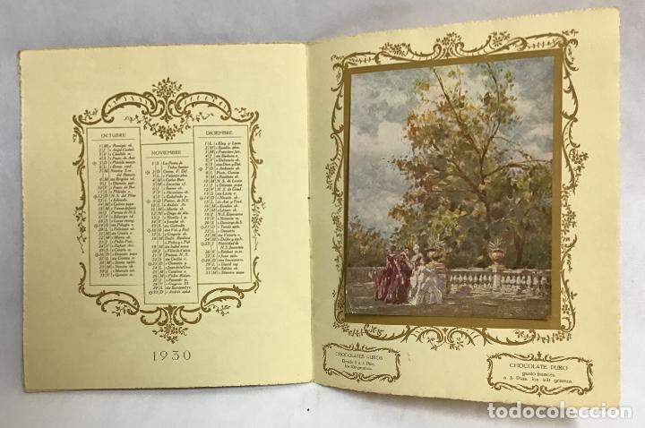 Coleccionismo calendarios: CHOCOLATES AMATLLER, CALENDARIO 1930 - Foto 7