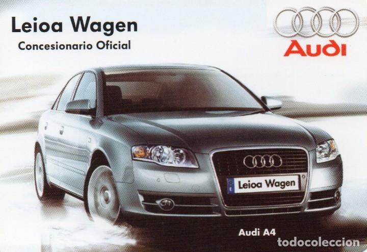 Colecionismo Calend&aacute;rios: Calendario de Publicidad 2005 - LEIOA WAGEN - AUDI A4