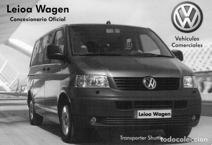 Colecionismo Calend&aacute;rios: Calendario de Publicidad 2005 - LEIOA WAGEN - VEHICULOS COMERCIALES