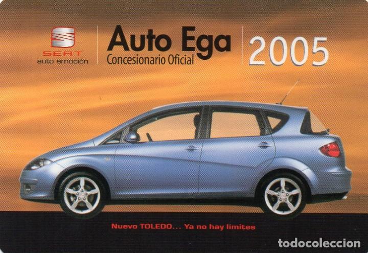 Coleccionismo Calendarios: Calendario de Publicidad 2005 - AUTO EGA - SEAT