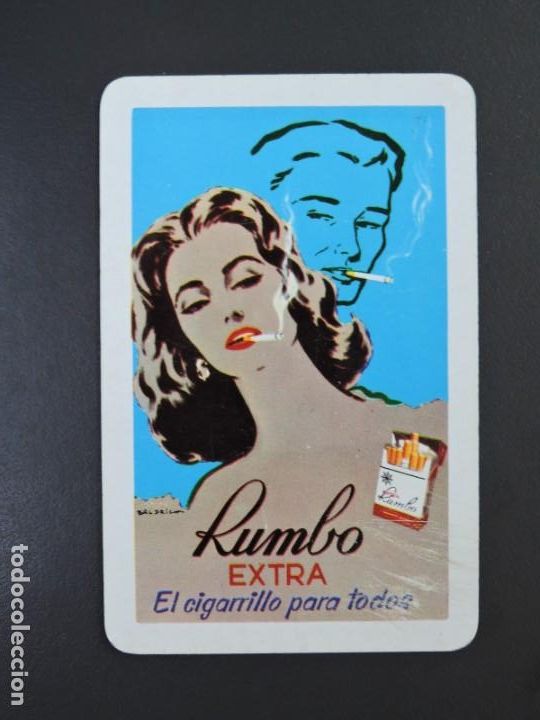 Coleccionismo Calendarios: Calendario bolsillo - CIGARRILLOS RUMBO - FOURNIER - TABACO - A&Ntilde;O 1965