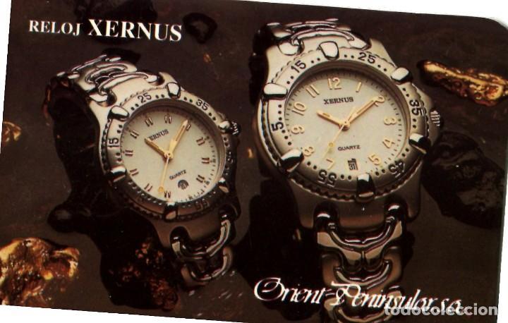 Colecionismo Calend&aacute;rios: CALENDARIO RELOJ XERNUS 1997 NUEVO