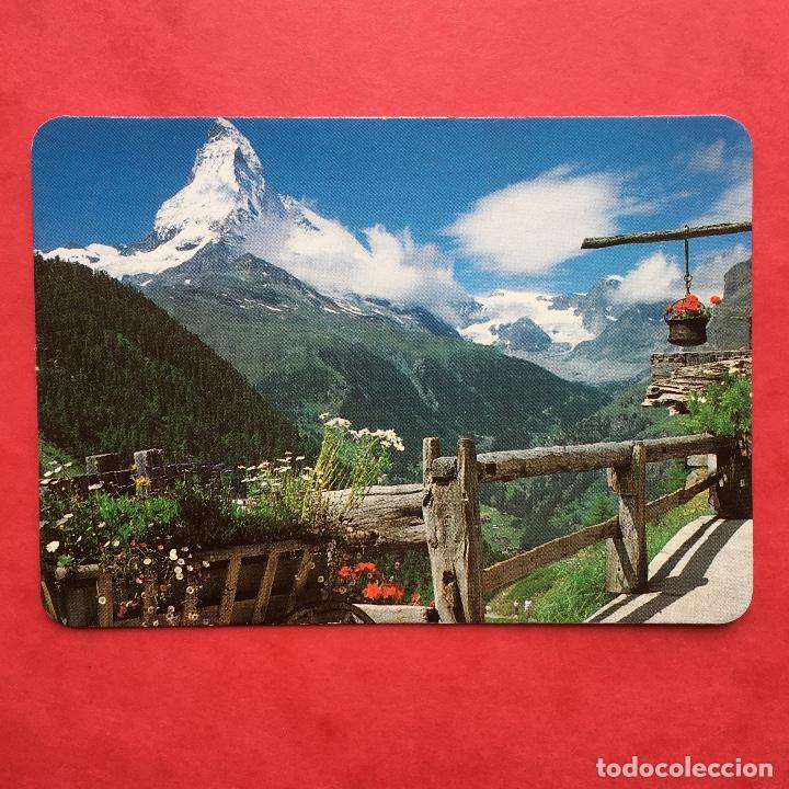 Coleccionismo Calendarios: CALENDARIO BOLSILLO - PUBLICIDAD PAISAJE SUIZA ZERMATT - 1997