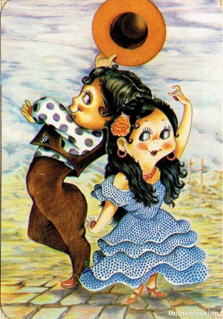 Coleccionismo calendarios: CALENDARIO CARICATURA FLAMENCOS - 1982.