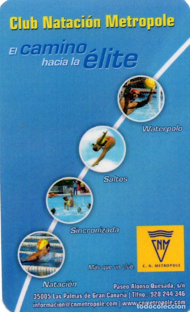 Coleccionismo calendarios: Calendario de Publicidad 2008 - CLUB NATACI&Oacute;N METROPOLE