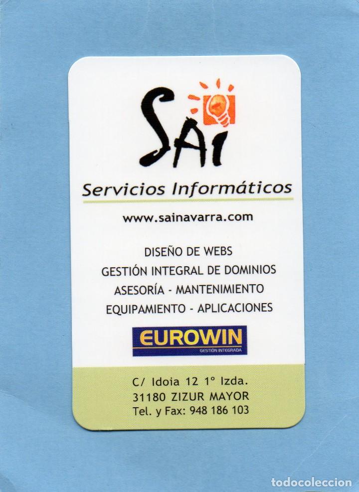 Coleccionismo calendarios: Calendario de Publicidad 2008 - SAI - SERVICOS INFORM&Aacute;TICOS
