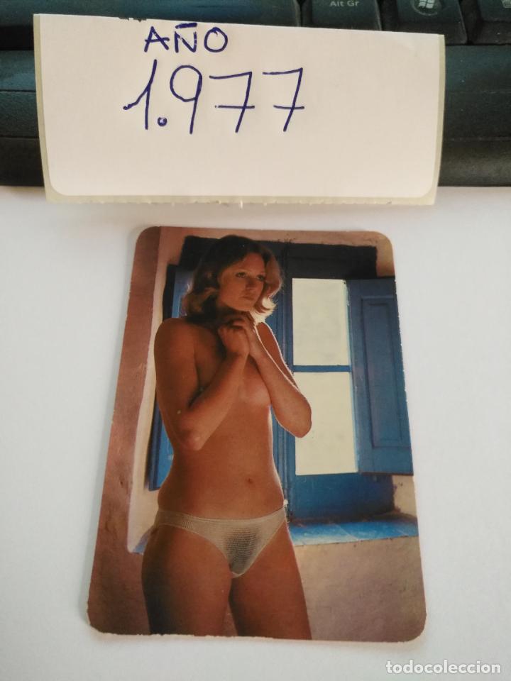 Collectables Calendars: OFERTA POR LOTES ANTIGUO CALENDARIO DE BOLSILLO EROTICO A&Ntilde;O 1977