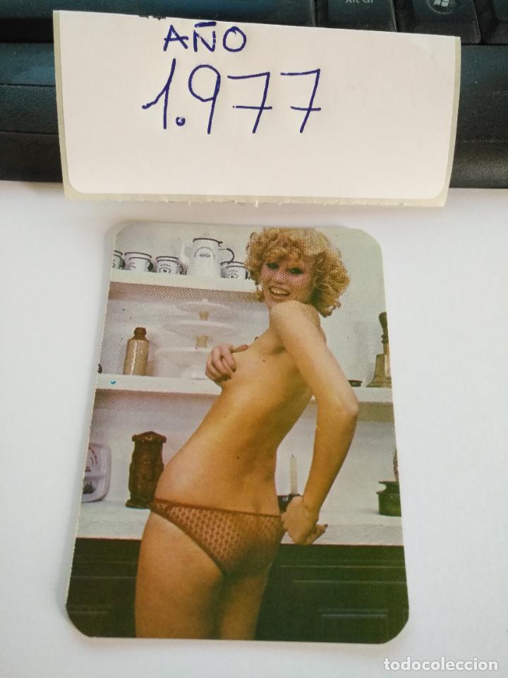 Collectables Calendars: OFERTA POR LOTES ANTIGUO CALENDARIO DE BOLSILLO EROTICO A&Ntilde;O 1977