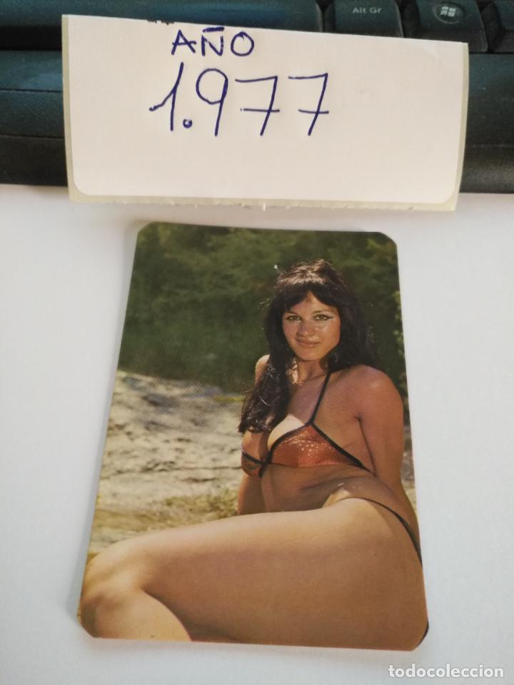 Collectables Calendars: OFERTA POR LOTES ANTIGUO CALENDARIO DE BOLSILLO EROTICO A&Ntilde;O 1977