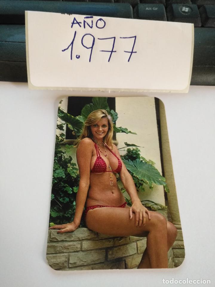 Collectables Calendars: OFERTA POR LOTES ANTIGUO CALENDARIO DE BOLSILLO EROTICO A&Ntilde;O 1977
