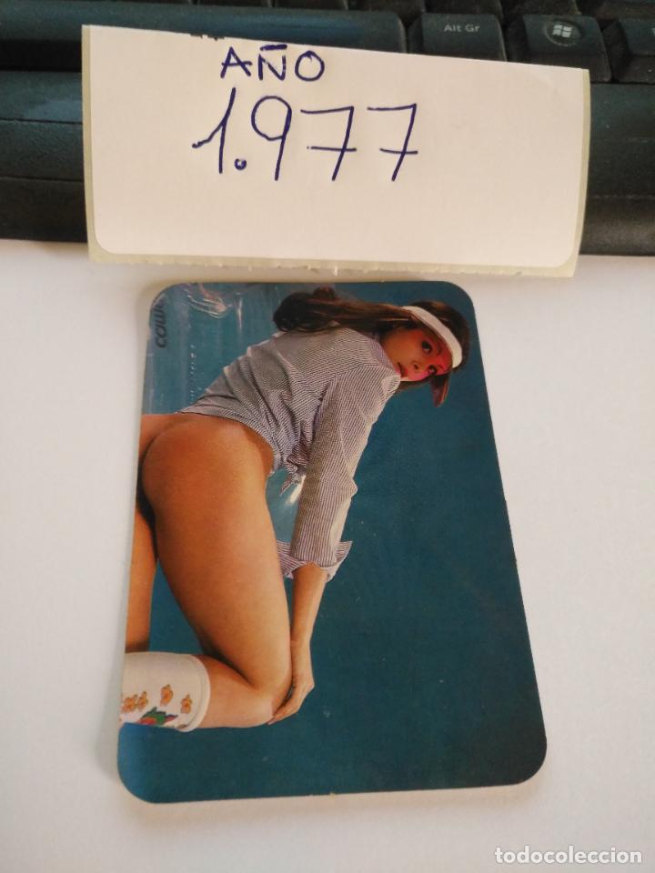 Collectables Calendars: OFERTA POR LOTES ANTIGUO CALENDARIO DE BOLSILLO EROTICO A&Ntilde;O 1977