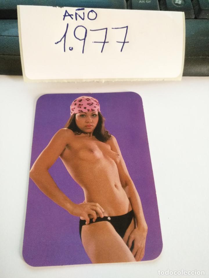 Collectables Calendars: OFERTA POR LOTES ANTIGUO CALENDARIO DE BOLSILLO EROTICO A&Ntilde;O 1977