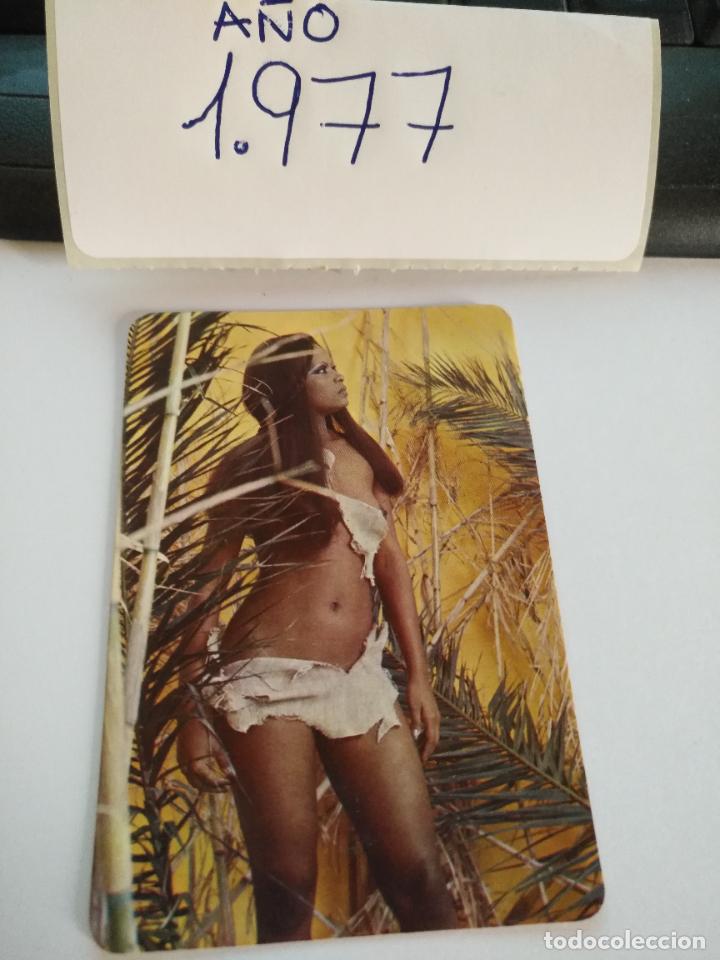 Collectables Calendars: OFERTA POR LOTES ANTIGUO CALENDARIO DE BOLSILLO EROTICO A&Ntilde;O 1977