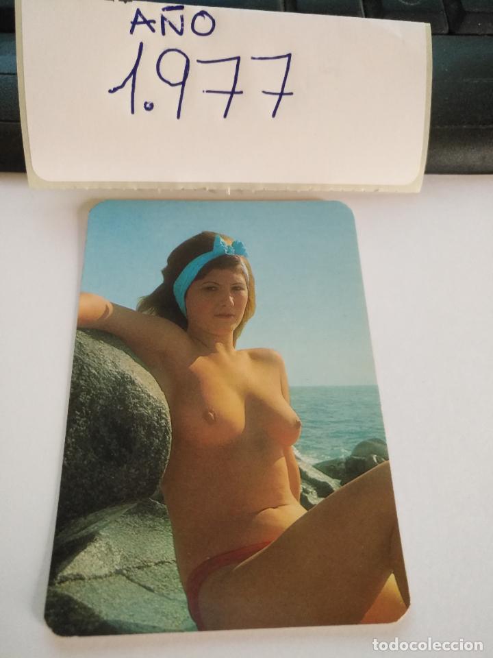 Collectables Calendars: OFERTA POR LOTES ANTIGUO CALENDARIO DE BOLSILLO EROTICO A&Ntilde;O 1977