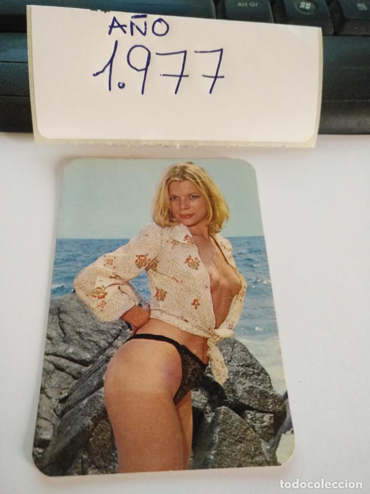 Collectables Calendars: OFERTA POR LOTES ANTIGUO CALENDARIO DE BOLSILLO EROTICO A&Ntilde;O 1977