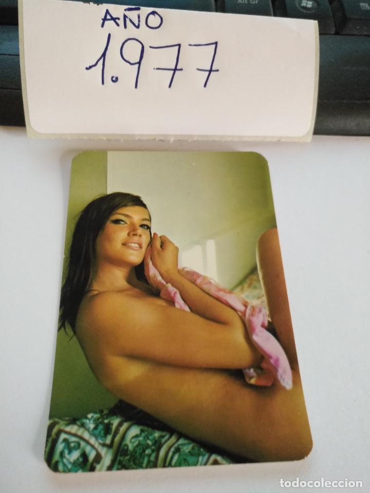 Collectables Calendars: OFERTA POR LOTES ANTIGUO CALENDARIO DE BOLSILLO EROTICO A&Ntilde;O 1977