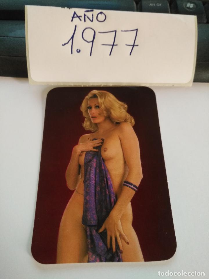 Collectables Calendars: OFERTA POR LOTES ANTIGUO CALENDARIO DE BOLSILLO EROTICO A&Ntilde;O 1977