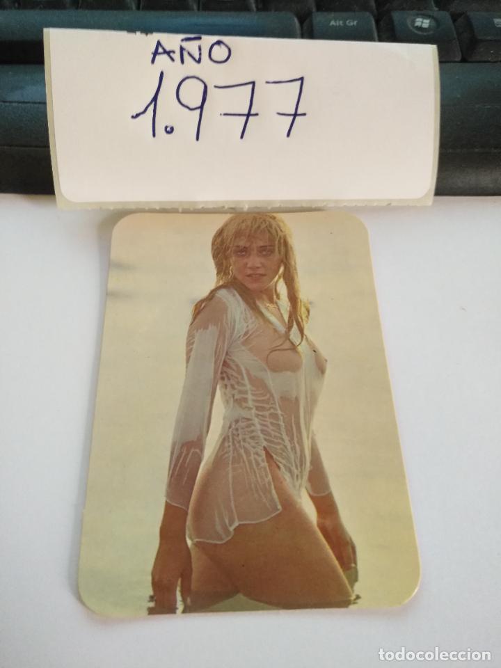 Collectables Calendars: OFERTA POR LOTES ANTIGUO CALENDARIO DE BOLSILLO EROTICO A&Ntilde;O 1977