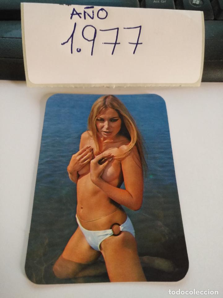 Collectables Calendars: OFERTA POR LOTES ANTIGUO CALENDARIO DE BOLSILLO EROTICO A&Ntilde;O 1977