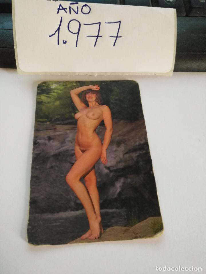 Collectables Calendars: OFERTA POR LOTES ANTIGUO CALENDARIO DE BOLSILLO EROTICO A&Ntilde;O 1977