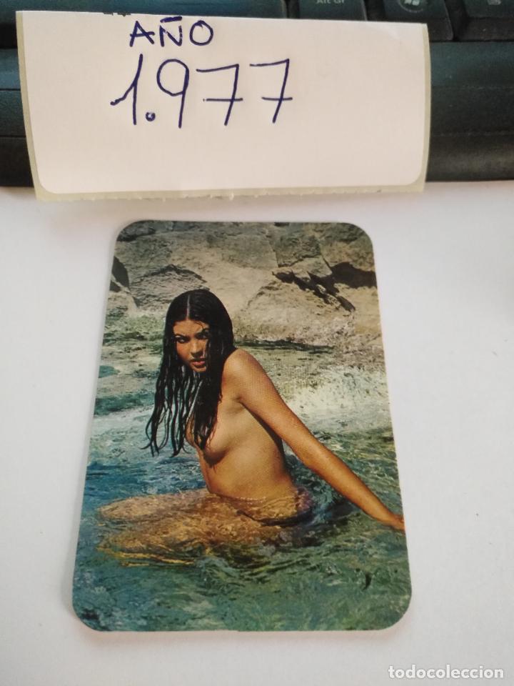 Collectables Calendars: OFERTA POR LOTES ANTIGUO CALENDARIO DE BOLSILLO EROTICO A&Ntilde;O 1977