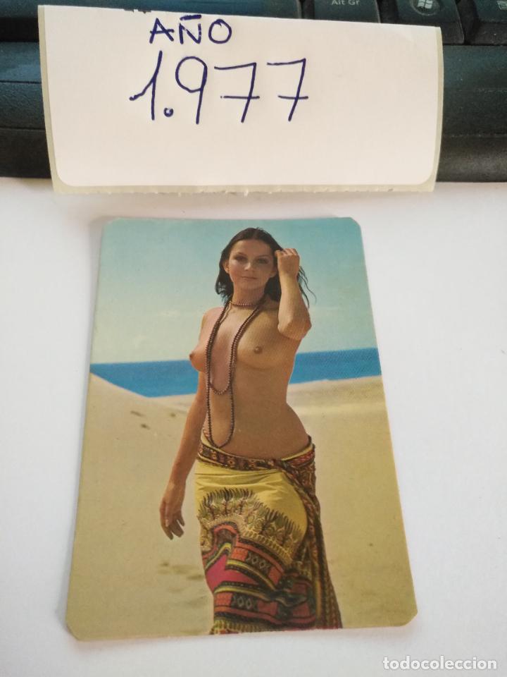 Collectables Calendars: OFERTA POR LOTES ANTIGUO CALENDARIO DE BOLSILLO EROTICO A&Ntilde;O 1977