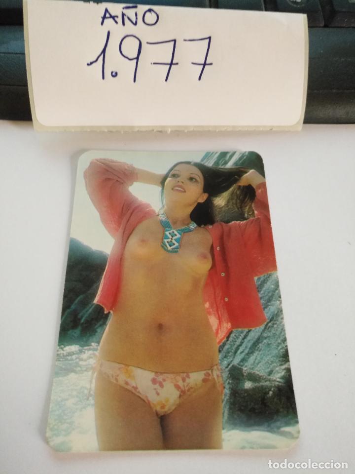 Collectables Calendars: OFERTA POR LOTES ANTIGUO CALENDARIO DE BOLSILLO EROTICO A&Ntilde;O 1977
