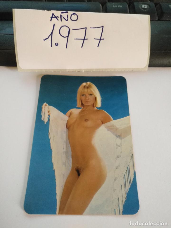 Collezionismo Calendari: OFERTA POR LOTES ANTIGUO CALENDARIO DE BOLSILLO EROTICO A&Ntilde;O 1977