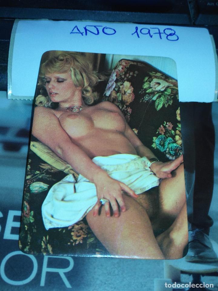 Colecionismo Calend&aacute;rios: OFERTA POR LOTES ANTIGUO CALENDARIO DE BOLSILLO EROTICO A&Ntilde;O 1978