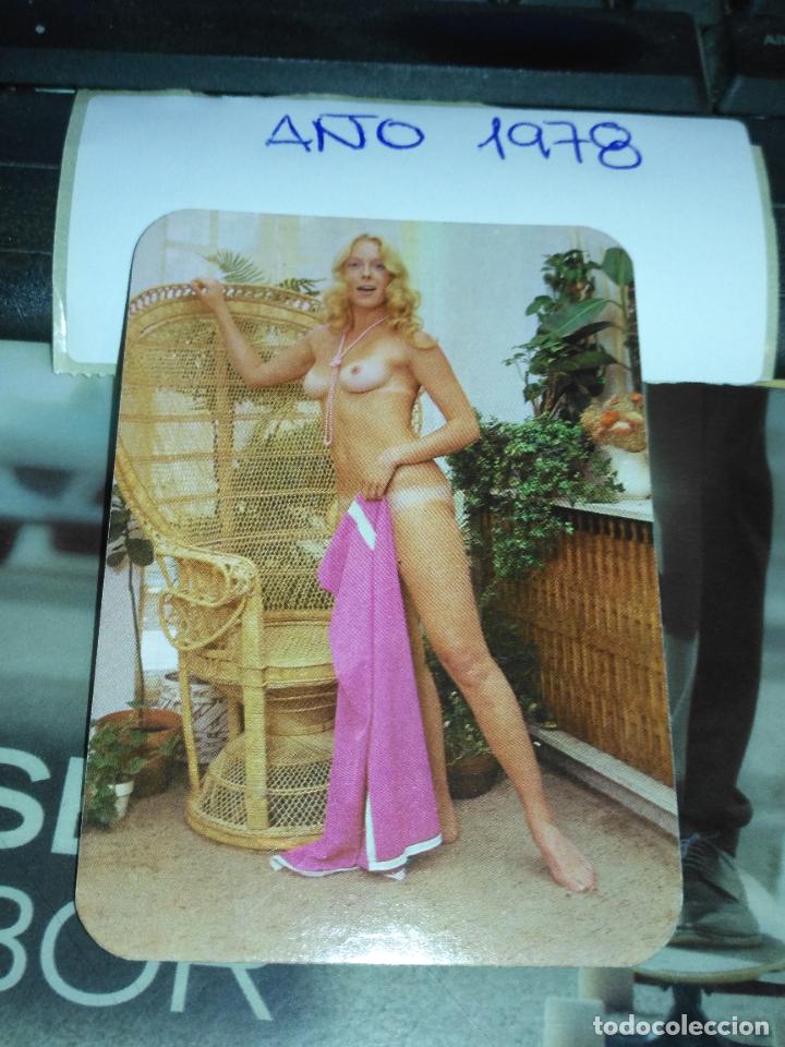 Colecionismo Calend&aacute;rios: OFERTA POR LOTES ANTIGUO CALENDARIO DE BOLSILLO EROTICO A&Ntilde;O 1978