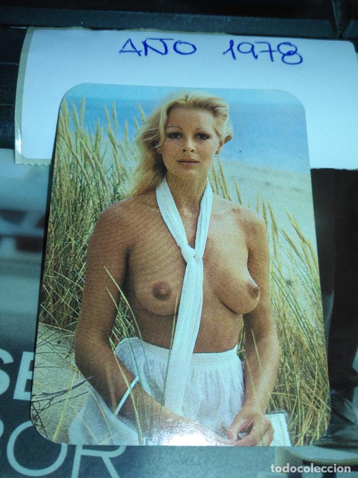 Colecionismo Calend&aacute;rios: OFERTA POR LOTES ANTIGUO CALENDARIO DE BOLSILLO EROTICO A&Ntilde;O 1978