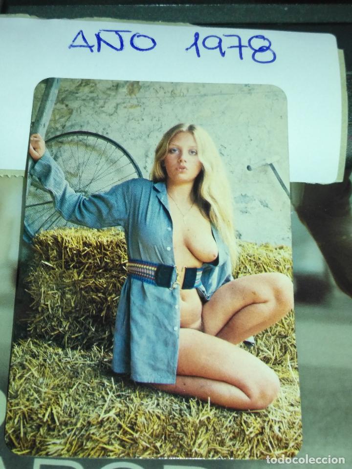 Coleccionismo calendarios: OFERTA POR LOTES ANTIGUO CALENDARIO DE BOLSILLO EROTICO A&Ntilde;O 1978