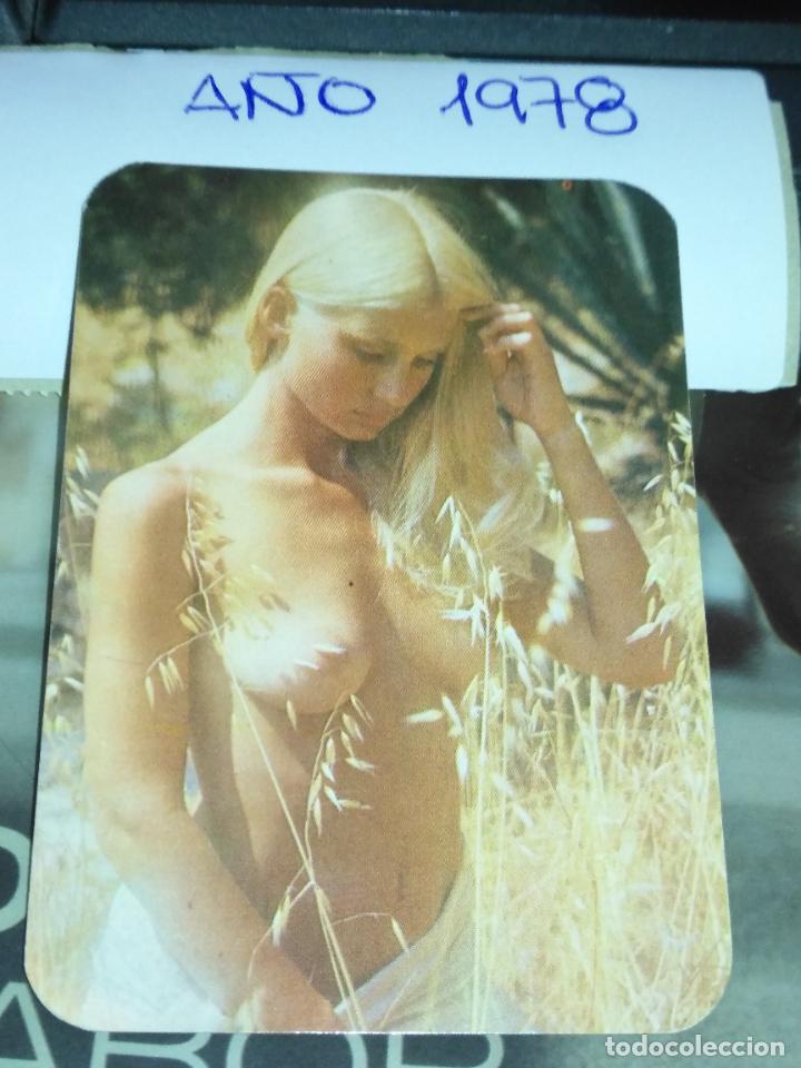Coleccionismo calendarios: OFERTA POR LOTES ANTIGUO CALENDARIO DE BOLSILLO EROTICO A&Ntilde;O 1978