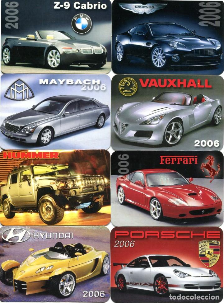 Coleccionismo Calendarios: COLECCION DE 13 CALENDARIOS DE COCHES Y MOTOS DE LUJO Y MARCAS FAMOSAS