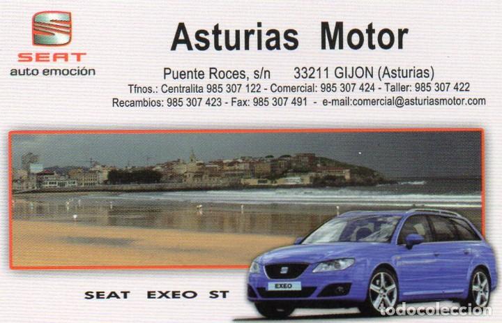 Colecionismo Calend&aacute;rios: Calendario de Publicidad 2010 - ASTURIAS MOTOR